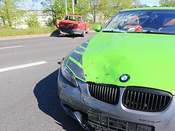 15.000 Euro Schaden sind die Bilanz eines Verkehrsunfalls am Samstagnachmittag