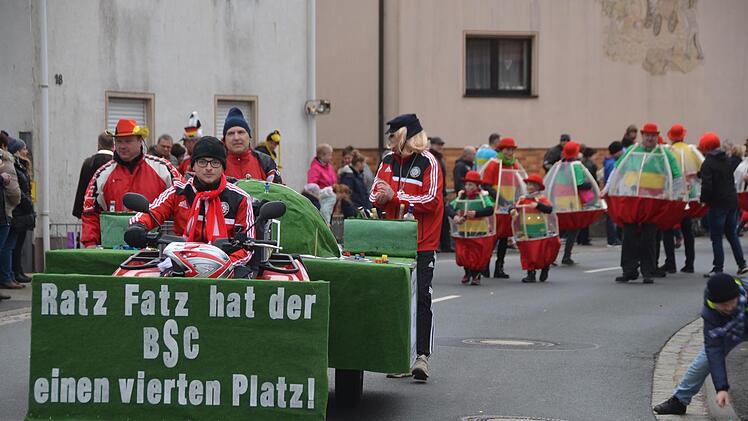 Faschingszug von Lauter nach Katzenbach Peter Rauch