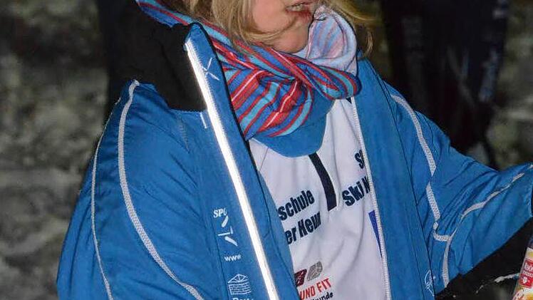 Nachtskisprint beim WSV Oberweißenbrunn. Foto: Jürgen Schmitt