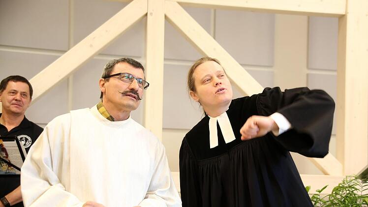 Michael Reubel und Sonja von Aschen Foto: Bettina Knauth