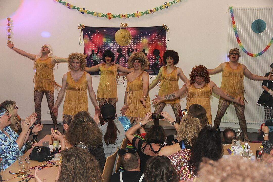 Funky Schlaghosen Disco wie in den 70ern