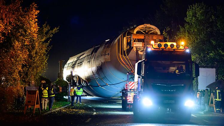 Ankunft Airbus A310 am Serengeti-Park