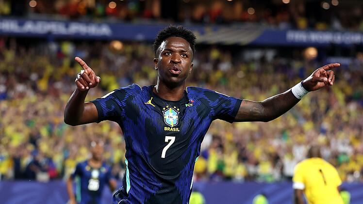 Trifft Vinicius Junior auch im letzten WM-Gruppenspiel f&uuml;r Brasilien?