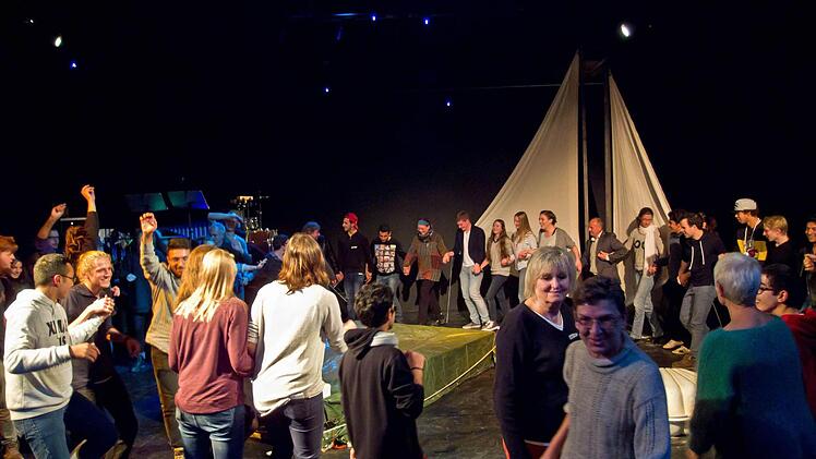 Impressionen vom "Freistaat Coburg" in der Reithalle.Foto: Jochen Berger