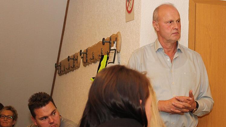 Bürgermeister Gerald Brehm in Zentbechhofen Evi Seeger