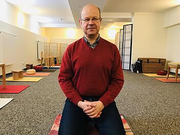 Pfarrer Matthias Karwath betont die Wichtigkeit nichts zu müssen.  Foto: Anja Vorndran