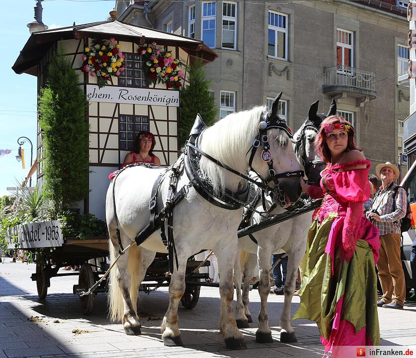 Rakoczyfest in Bad Kissingen mit Umzug; Foto: Barbara Herbst