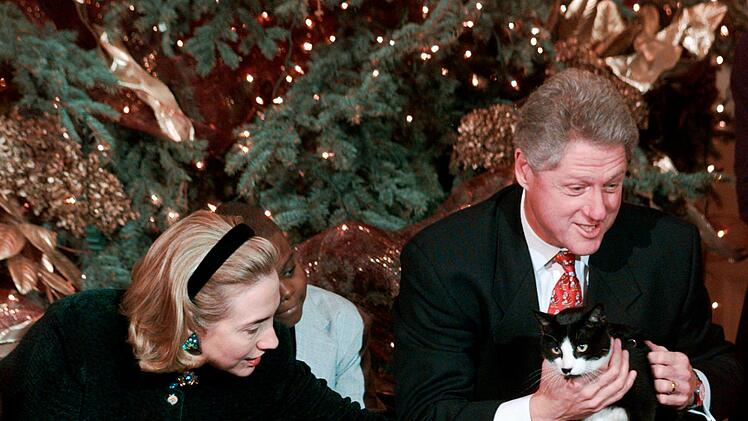 Haustiere im Wei&szlig;en Haus - Clinton