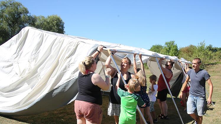 Nahezu verwaist ist trotz Ferienzeit die benachbarte Freizeitanlage. Foto: Bettina Knauth