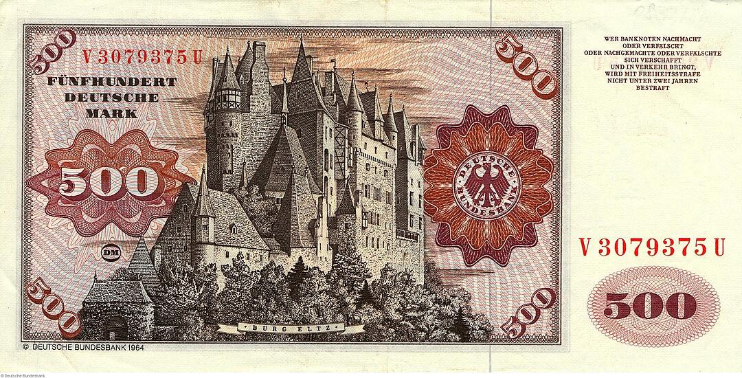 Deutsche Mark - Banknoten ab 1961
