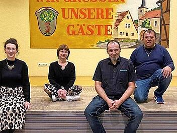 Natalie Raab-Michele, Alexandra Büttner-Fritz, Andreas Schuldheis und Kurt Bischoff (von links) bilden den neuen Vorstand der Sulzthaler Eigenheimer.