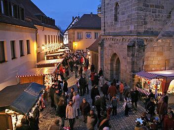 Weihnachtsmarkt in Neunkirchen am Brand. Foto: fra-press
