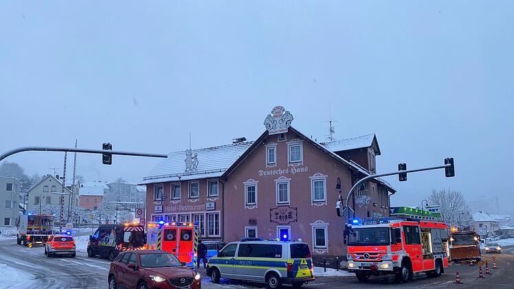 Unfall in Bad Brückenau