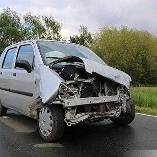 Zwei Autos kollidieren bei Eggolsheim