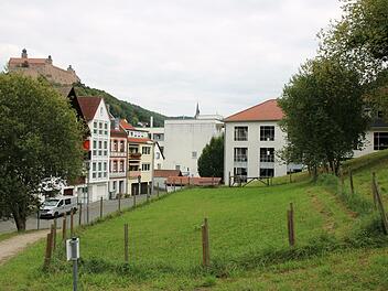 Das ist das  Hanggrundstück in der Basteigasse, auf dem das Studentenwerk Oberfranken den Bau eines Wohnheimes geplant hat.
