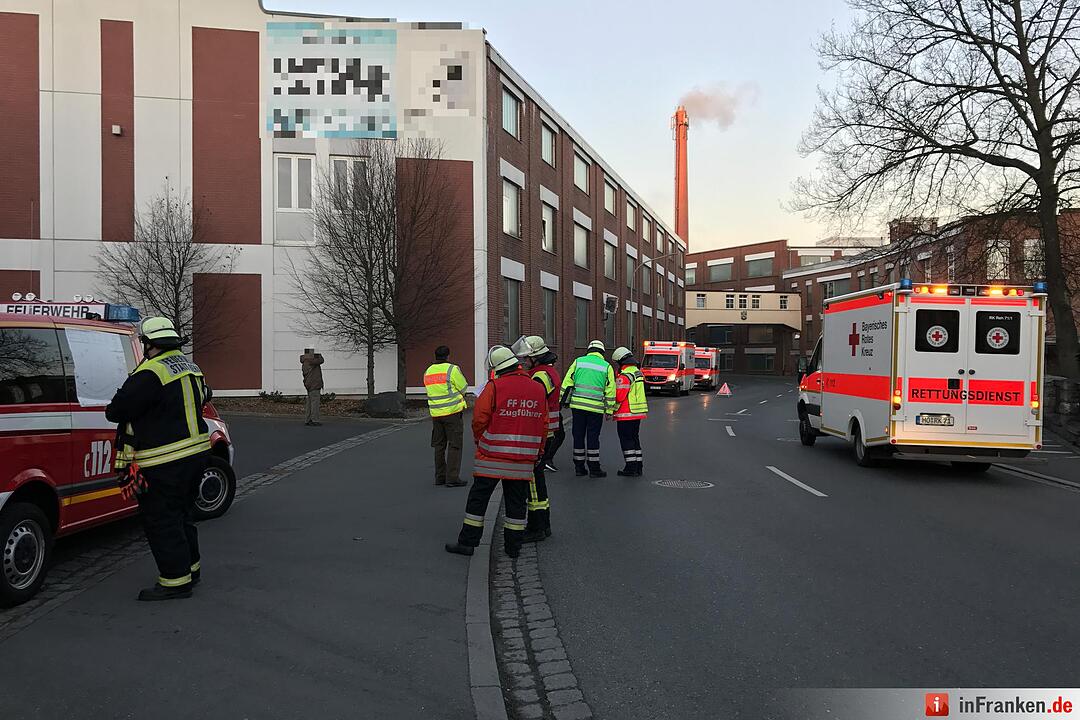 Chemieunfall in Rehauer Fabrik