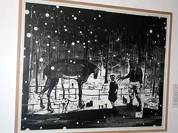 "Irrlichter" von Franca Bartholomäi, der ersten PreisträgerinHeike Schülein