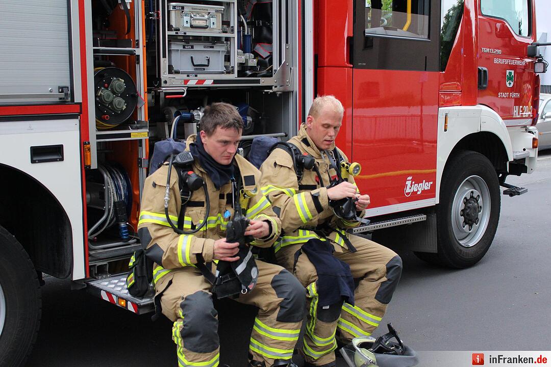 Fürth: Wohnungsbrand in der Südstadt