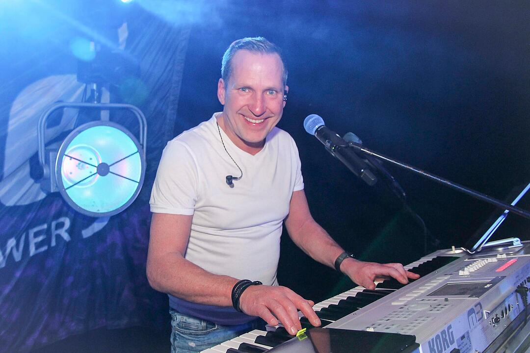 Die Partyband "highline" sorgte f&uuml;r gute Stimmung.