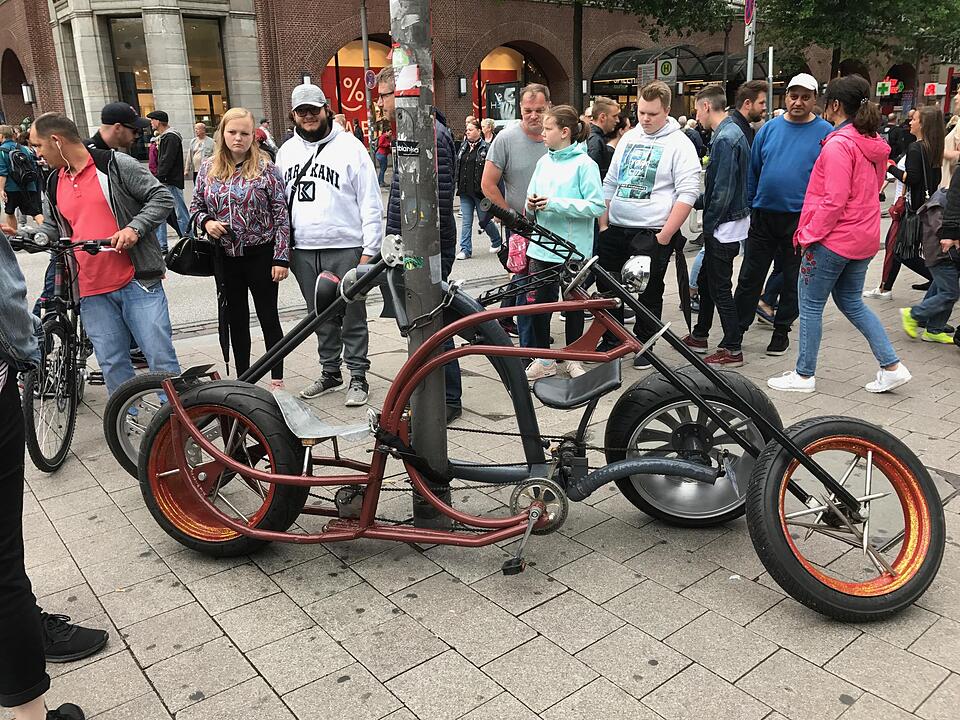 Harley-Davidson-Treffen in Hamburg