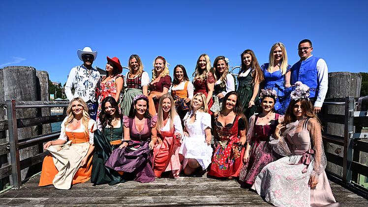 Dirndl-Gipfel zu den Trachten-Trends auf dem Oktoberfest