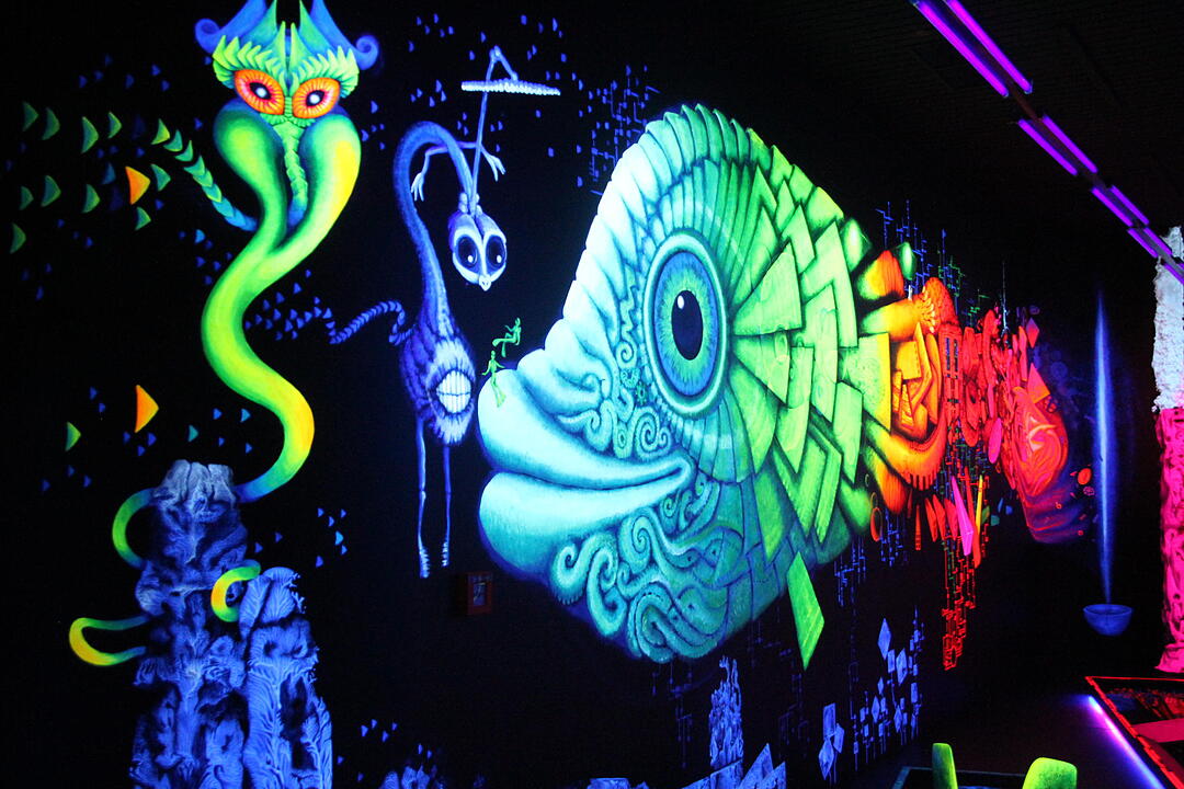 Die Schwarzlichtfabrik in Würzburg