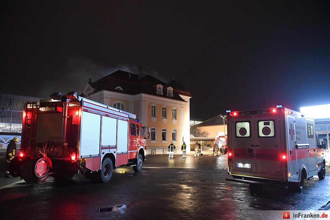 Brand am Schlachthof in Bamberg