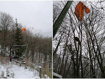 Landkreis Kulmbach: Fallschirmspringer im Baum und Kind stürzt von Felsen - Bergwacht am Wochenende zweimal gefragt