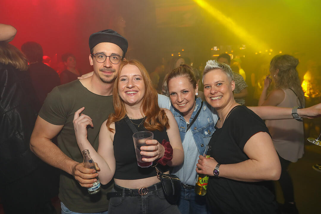 Mit DJ Andy, DJ Matze, DJ Dieter M Geis, DJ Franky