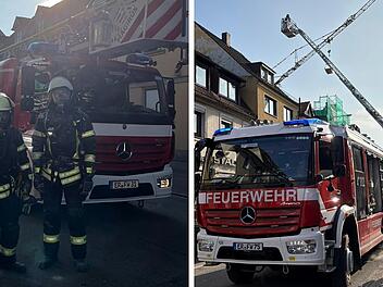 Feuerwehreinsatz in Erlanger Innenstadt - Flammen in Restaurant
