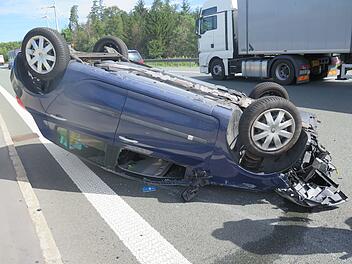 Bei Unfall &uuml;berschlagen