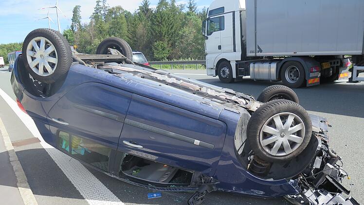 Bei Unfall &uuml;berschlagen