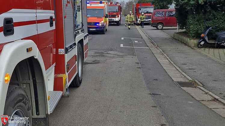 ABC-Einsatz in Bamberg: Wohnhaus evakuiert - Kinder verängstigt