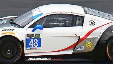 Christopher Haase ging in den USA mit seinem Audi R8 LMS das Benzin aus. Foto: privat