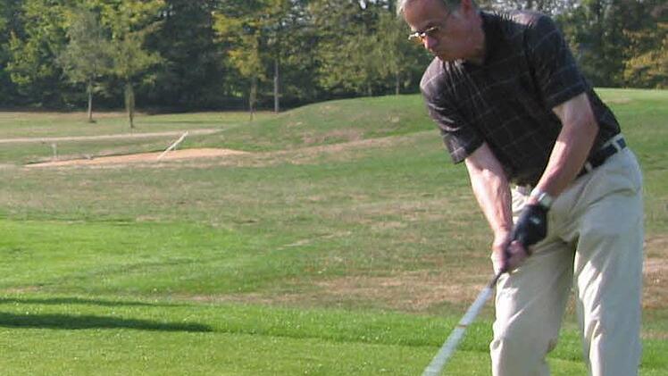 Ideengeber Gottfried Wieselhuber golfte selbst einige Jahre. Unser Bild zeigt ihn 2003. Foto: Anton Then