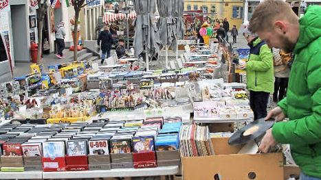 Schallplatten sind wieder im Kommen. Na, ist die richtige Scheibe dabei?