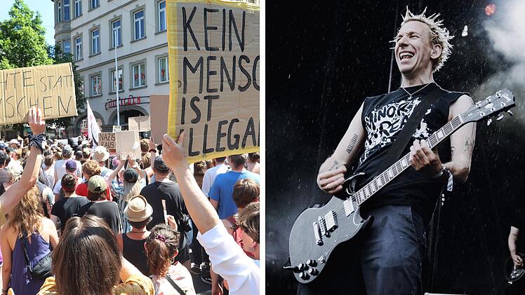 AfD-Kundgebung in W&uuml;rzburg: Berliner Punkband verspricht "Freibier" f&uuml;r St&ouml;raktion