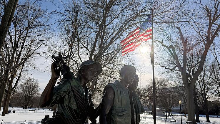 Das Vietnam Veterans Memorial in Washington, D.C., erinnert an eine der ersten schweren Niederlagen, die das Selbstverst&auml;ndnis der Nation nach dem Zweiten Weltkrieg ersch&uuml;tterte.