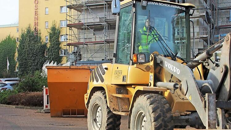 Der erste Bauabschnitt des Rosenhofs wird im kommenden Frühjahr abgeschlossen.  Foto: Benedikt Borst