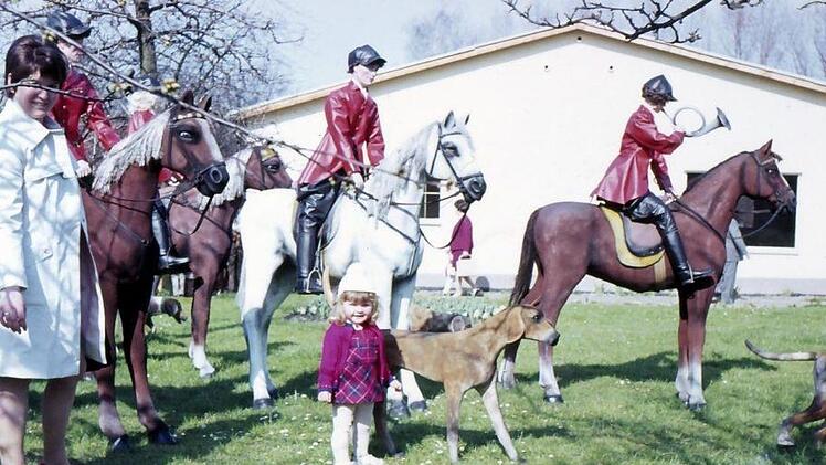 Die Figuren waren lebensgroß. Da staunte die kleine Ulrike nicht schlecht.