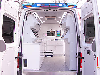 Corona-Diagnostik-Fahrzeug