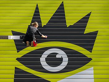 Vorbereitungen auf die Leipziger Buchmesse