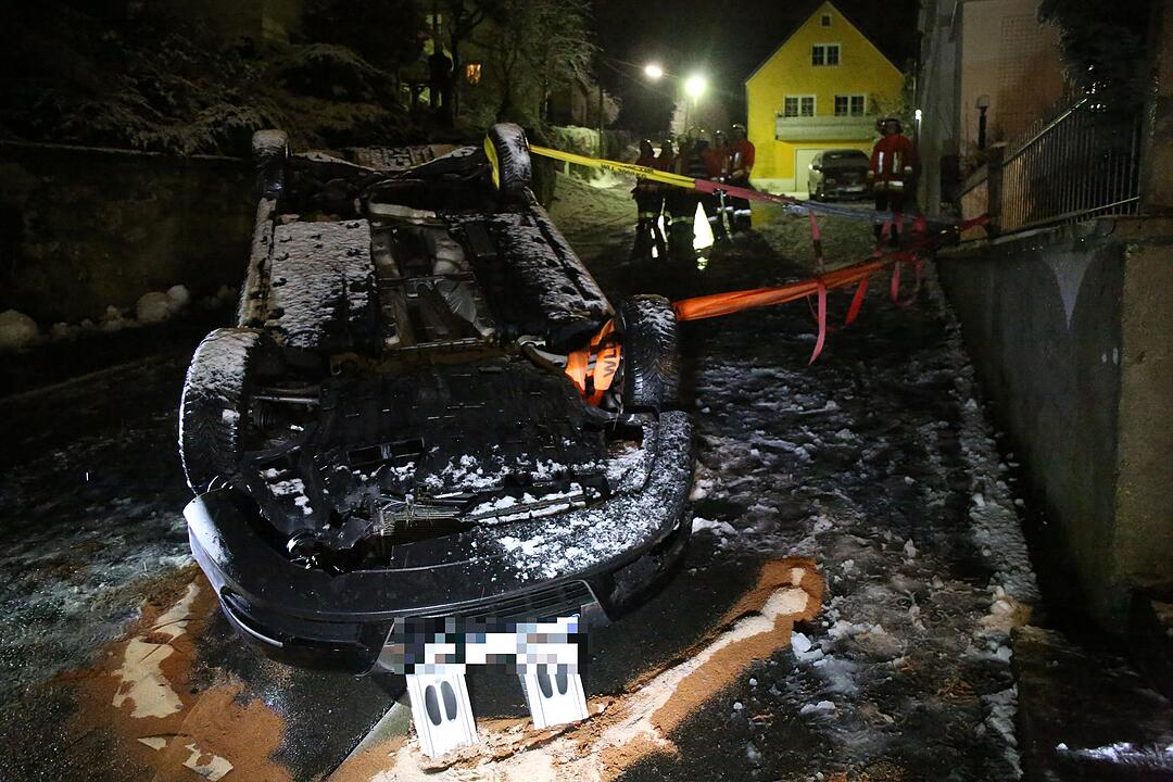 Glätteunfall in Bad Berneck