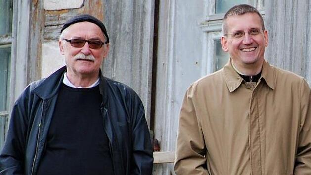 Ich hatte vor etwa zehn Jahren das gro&szlig;e Vergn&uuml;gen, den Macher der "Lindenstra&szlig;e", Hans W. Gei&szlig;end&ouml;rfer (links), kennenzulernen. Foto: privat