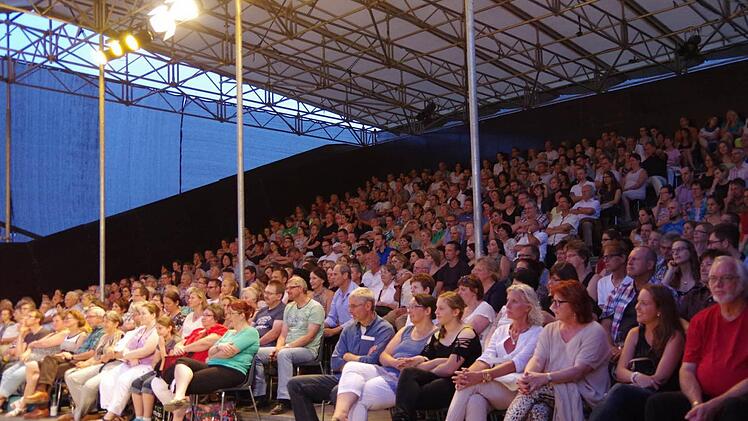 Die letzte Vorstellung am Samstag war ausverkauft. Foto: Faust-Festspiele