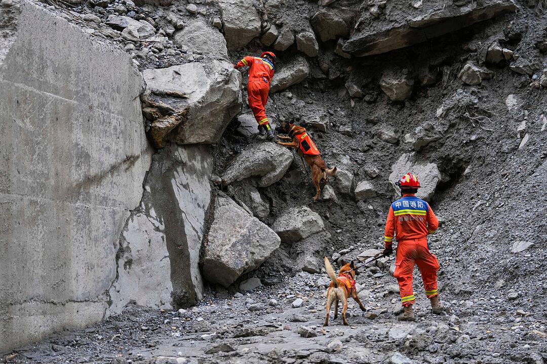 Sturzflut im Himalaya - Tibet