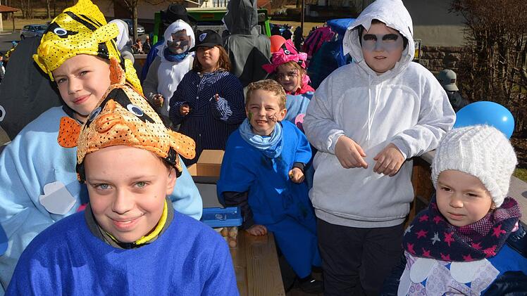 Faschingsumzug des Premicher Vereinsrings. Foto: Peter Rauch