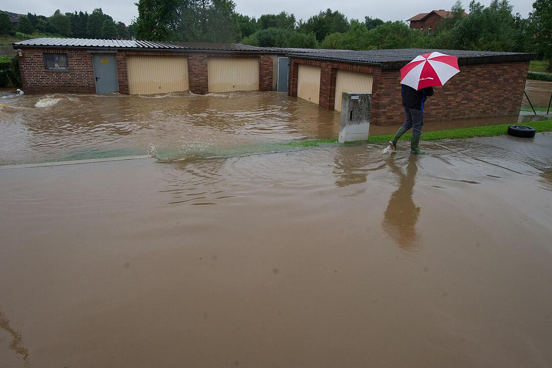 Dauerregen: Hochwasser in Teilen Deutschlands