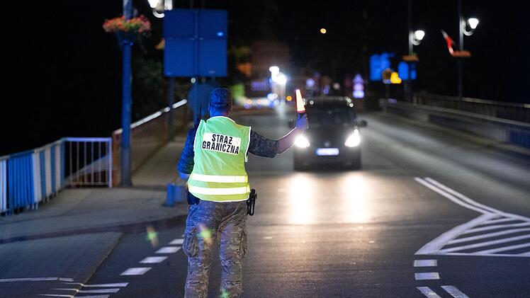 Kontrollen an der deutsch-polnischen Grenze