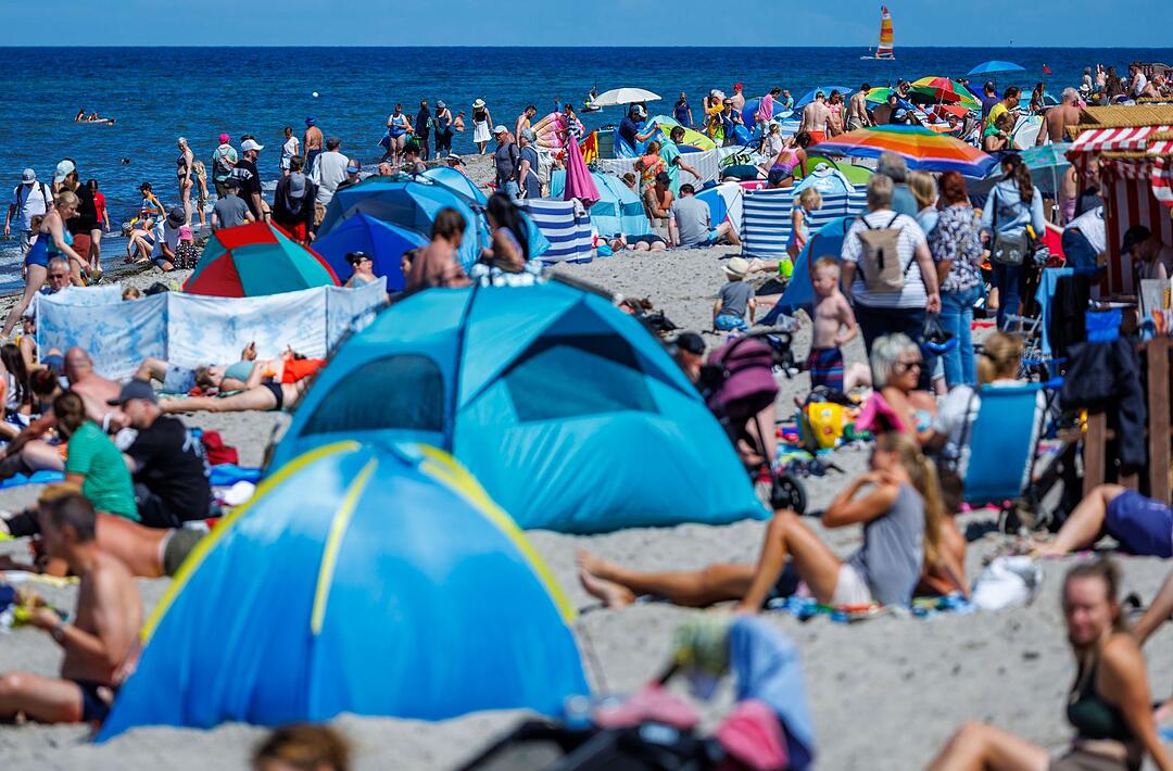 Volle Str&auml;nde an der Ostseek&uuml;ste